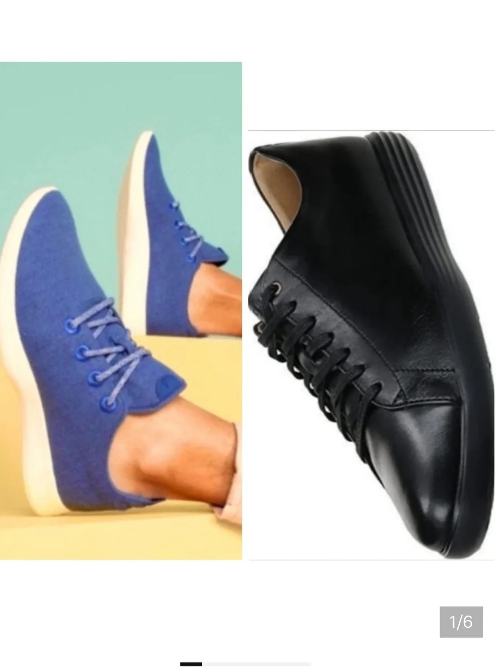 3 Pairs Men’s Casual Leather Shoes: Clark’s, Cole Haan, Allbirds